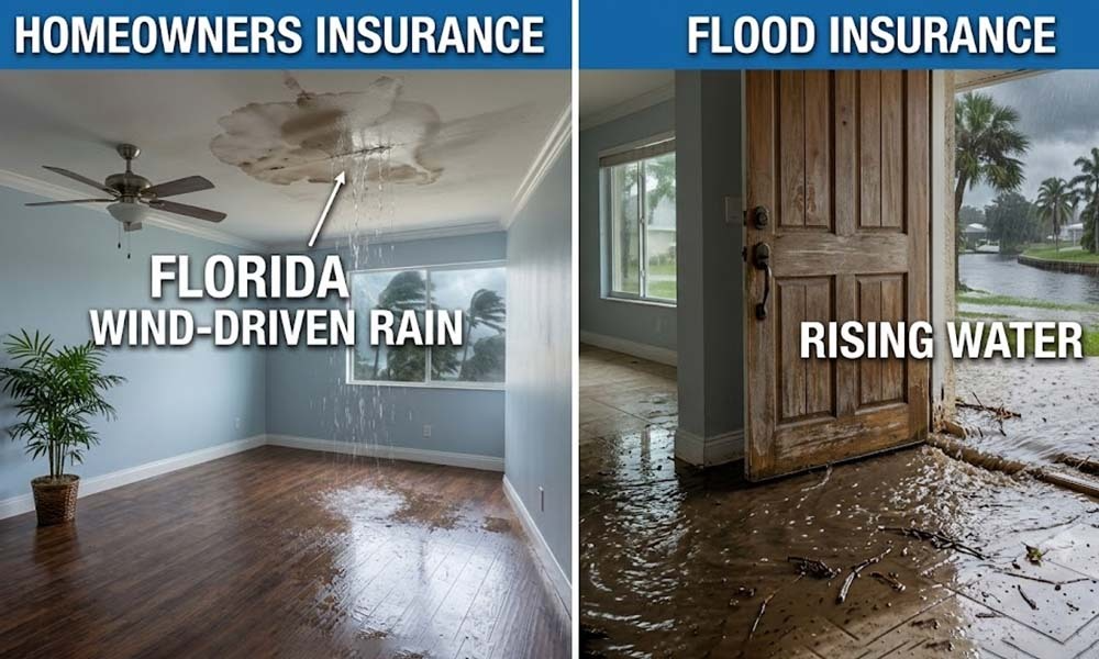 Water damage insurance comparison